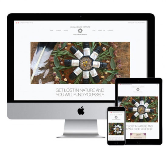 ハワイ web デザイン ラララライフインク