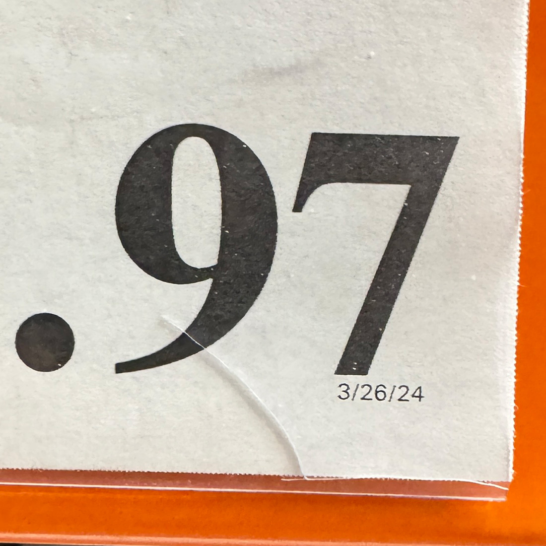 IMG_1084 コストコのプライスカードの秘密。