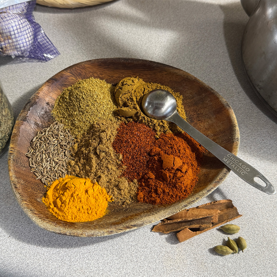 あごだしキーマカレー。