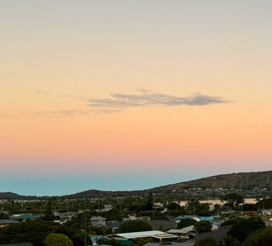 イマソラハワイ。