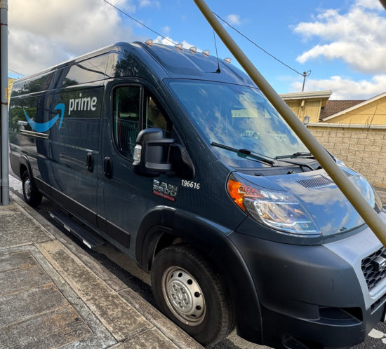 Amazon Prime Van