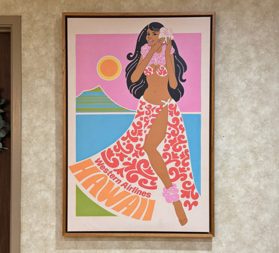 航空会社のポスター 。