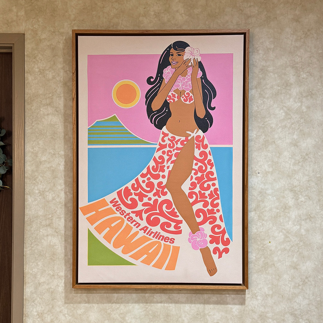 航空会社のポスター 。