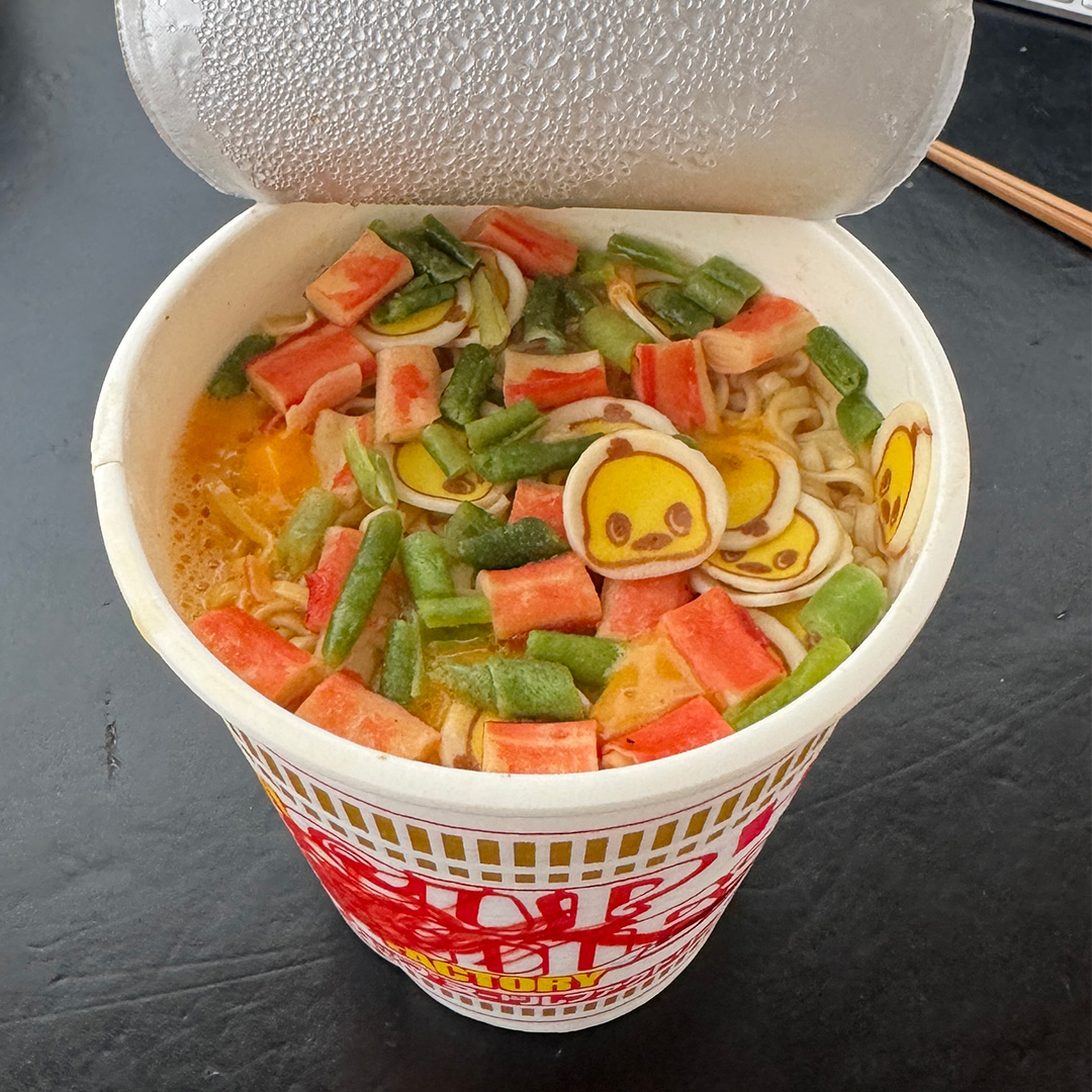 マイカップヌードル。