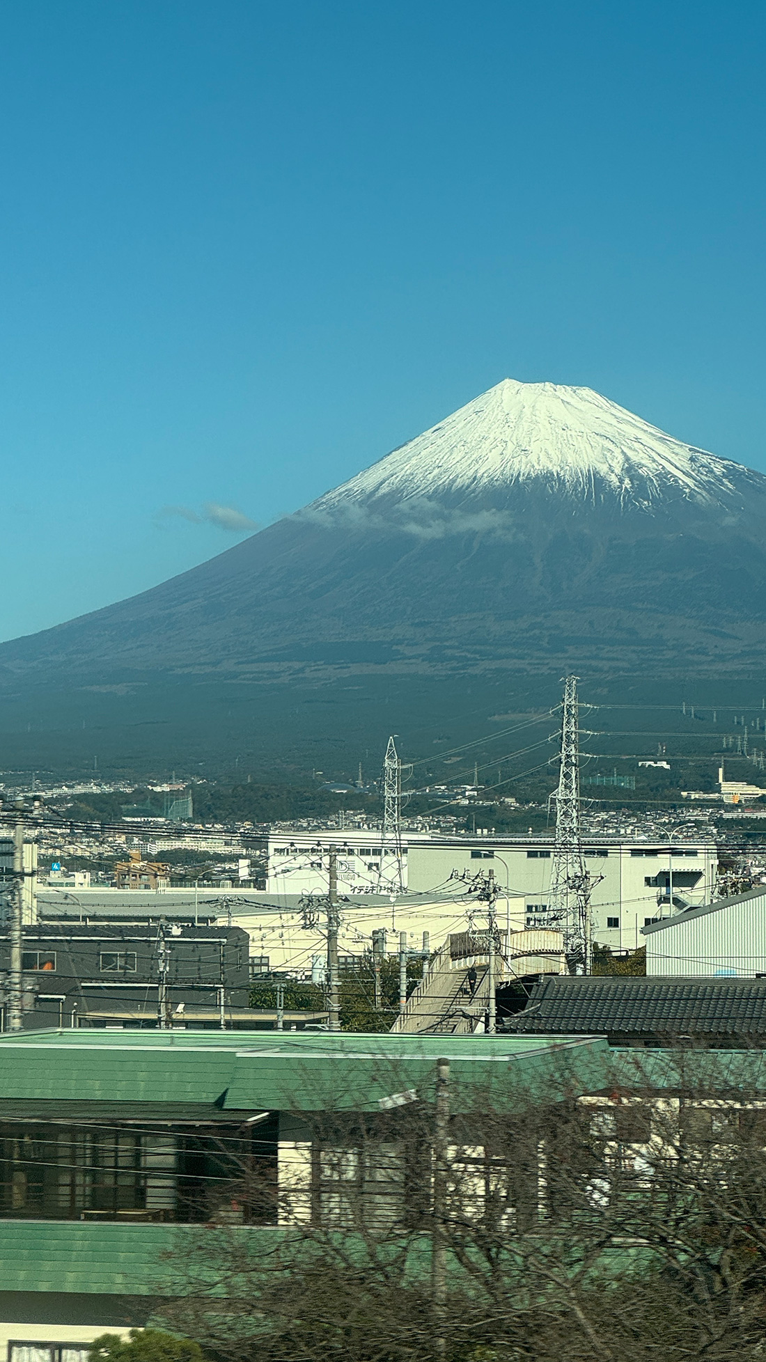 東京-富士山-大阪着。