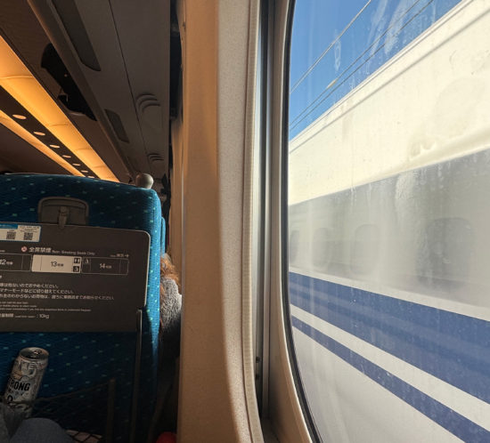 新幹線への「特大荷物」の持ち込みご安心ください。っていう話。