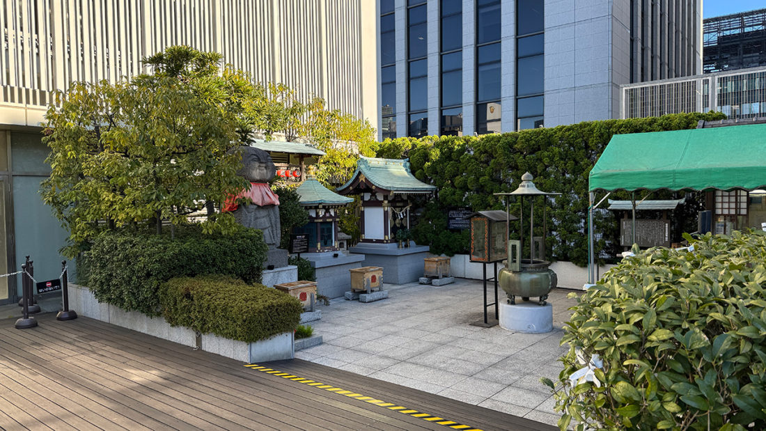 銀座のパワースポット！銀座出世地蔵尊。