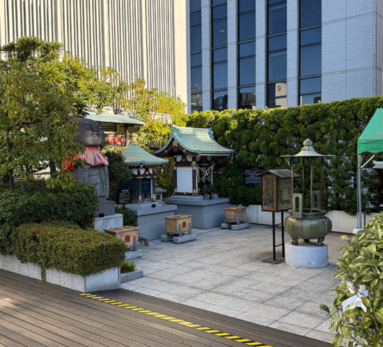 銀座のパワースポット！銀座出世地蔵尊。