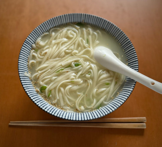 【超簡単】青唐辛子麺の作り方。