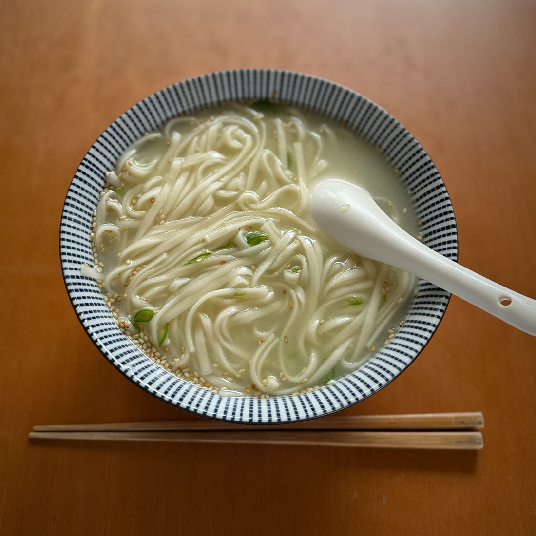 【超簡単】青唐辛子麺の作り方。