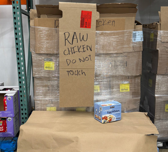 鳥インフルエンザと不気味なメッセージ。