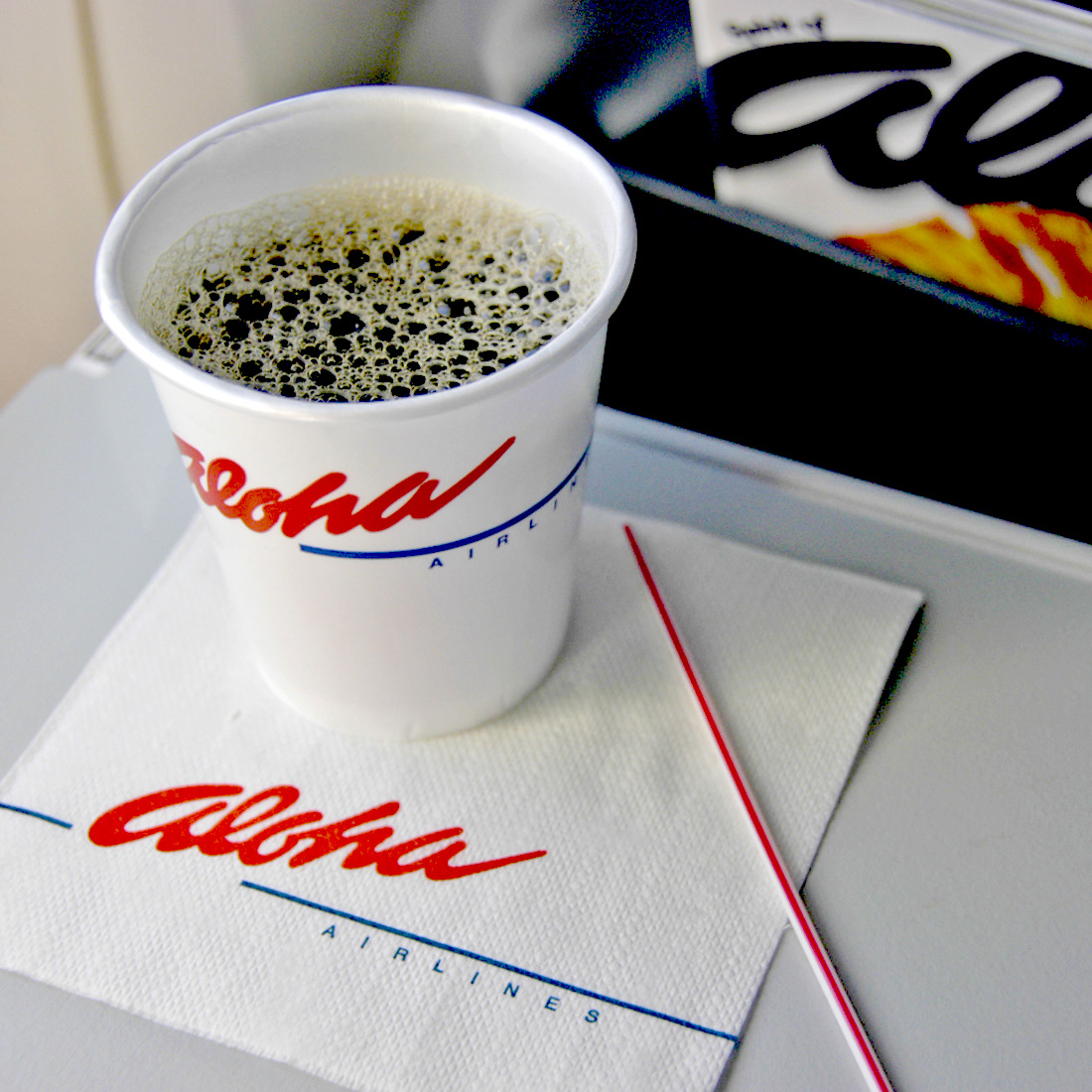 Aloha Airlinesとサイケなデザイン。