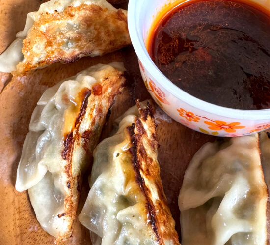 日曜日、餃子、ビール。