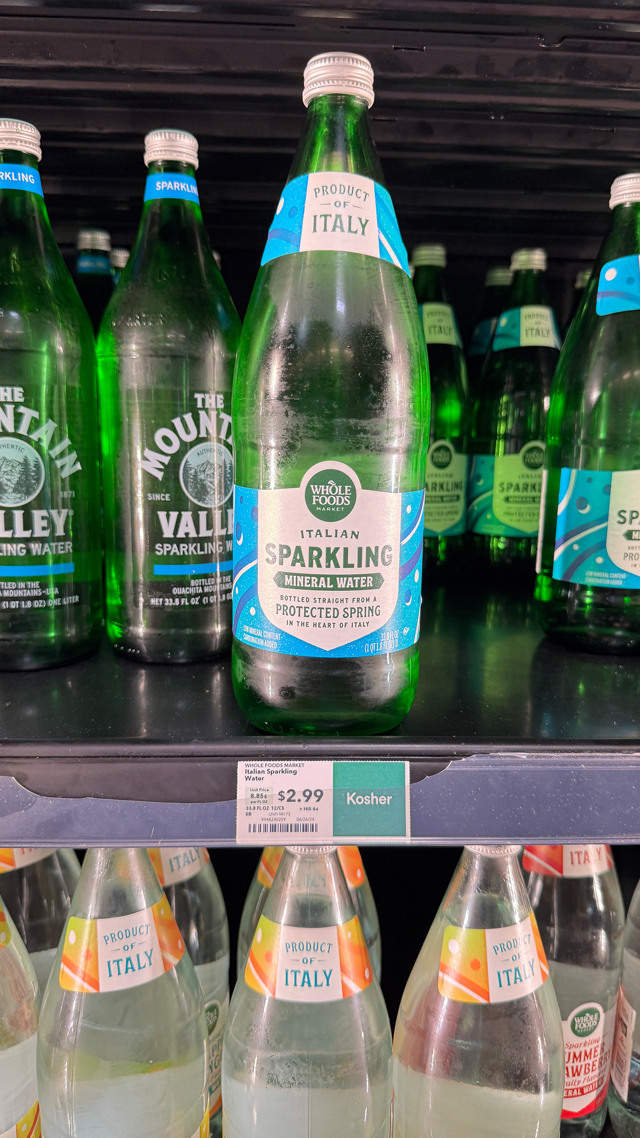 ホールフーズで価格調査。