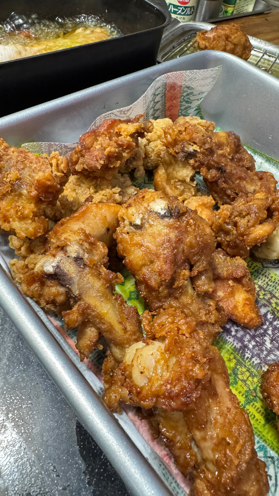 今日は唐揚げだ！