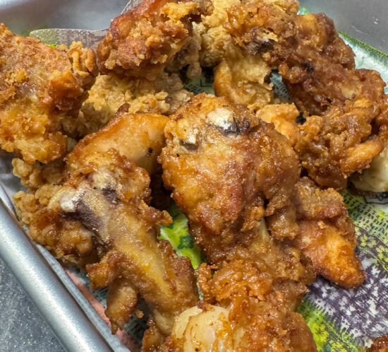 今日は唐揚げだ！