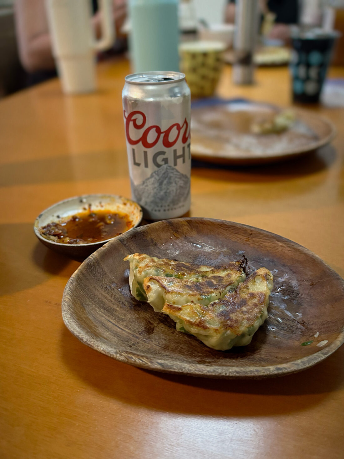 今日は餃子だ！