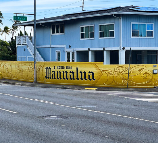 カラニナオレハイウェイの最新ウォールアート。