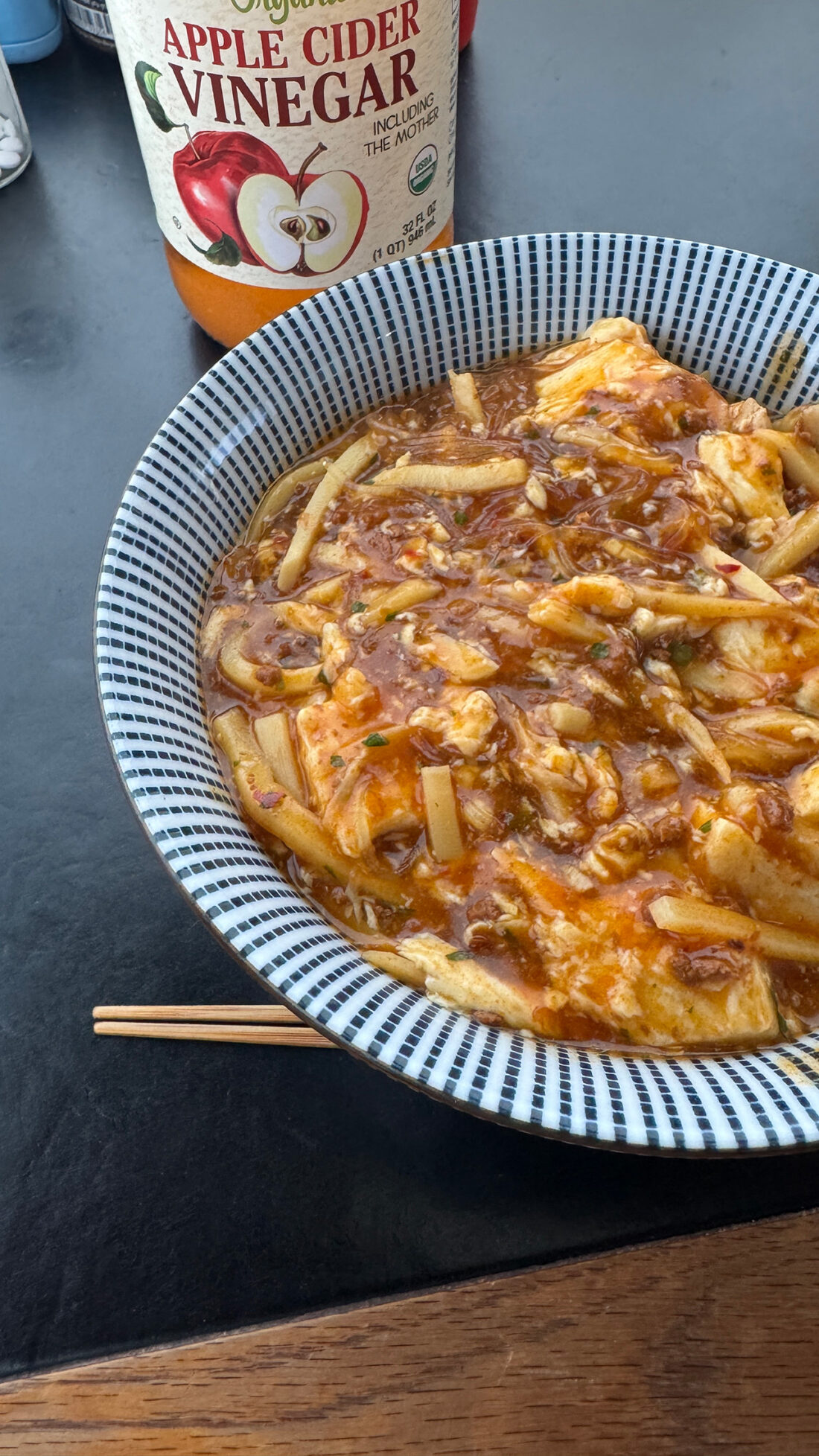 今日のランチ | 麻婆春雨