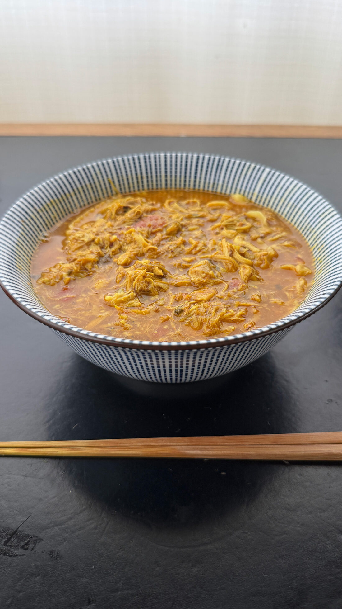 今日のランチ | カレー刀削麺