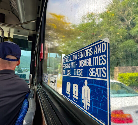 10年振りにTHE BUSに乗りました。