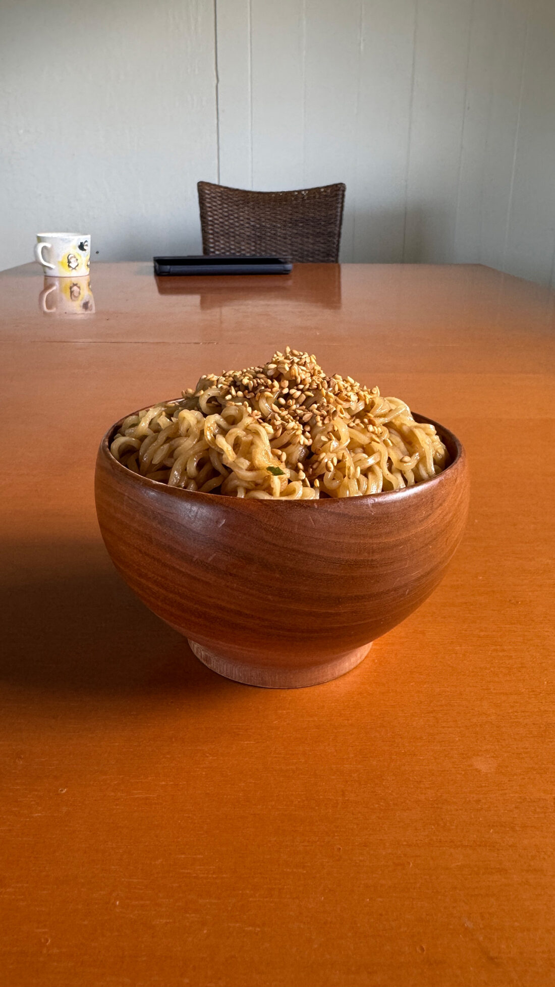 サッポロ一番しょうゆ焼きそば。