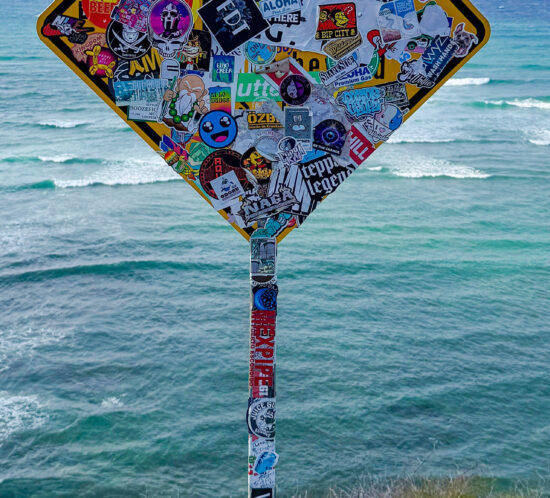 ハワイらしい看板が登場しました♪