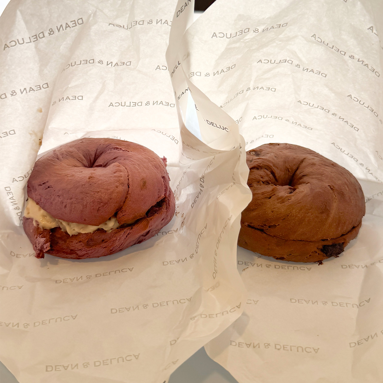 DEAN & DELUCA HAWAII のベーグル食べてみた。 DEAN & DELUCA HAWAII のベーグル食べてみた。