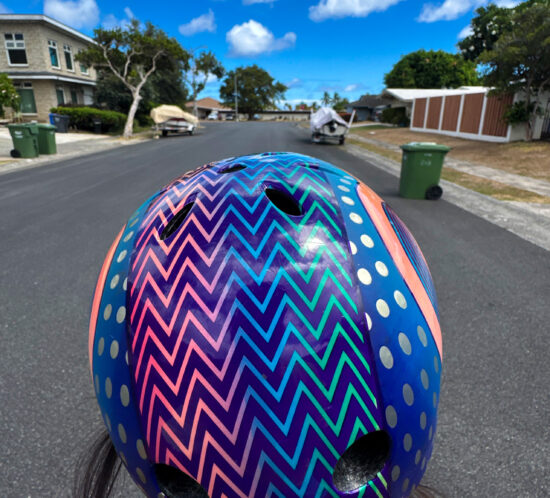 おチビさん、頑張っています。