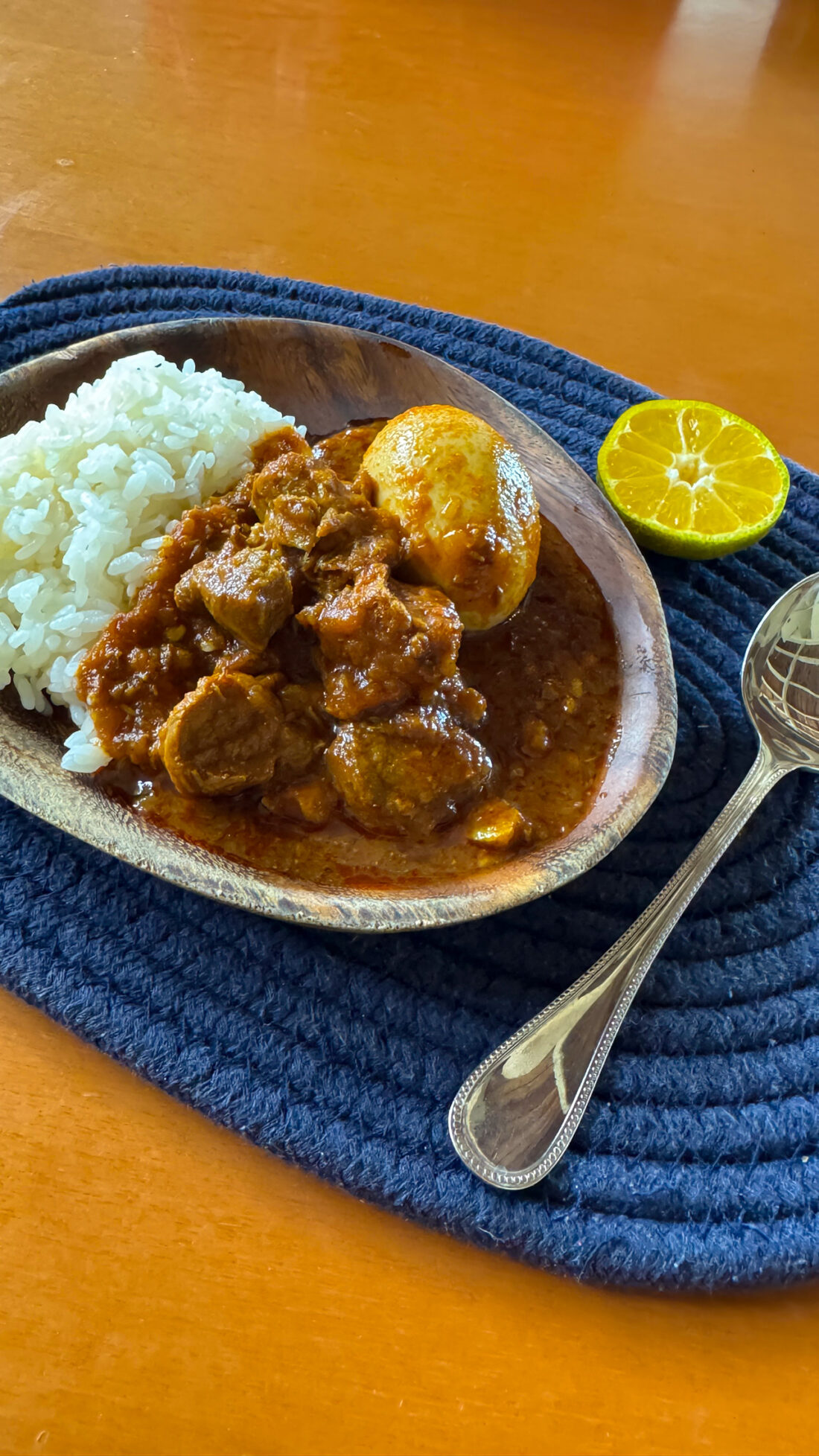 スパイストマトカレー。