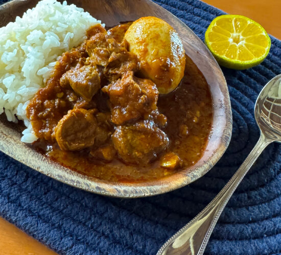 スパイストマトカレー。