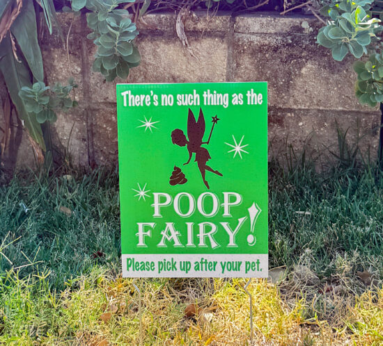 新種発見！糞したらあかんでサイン。