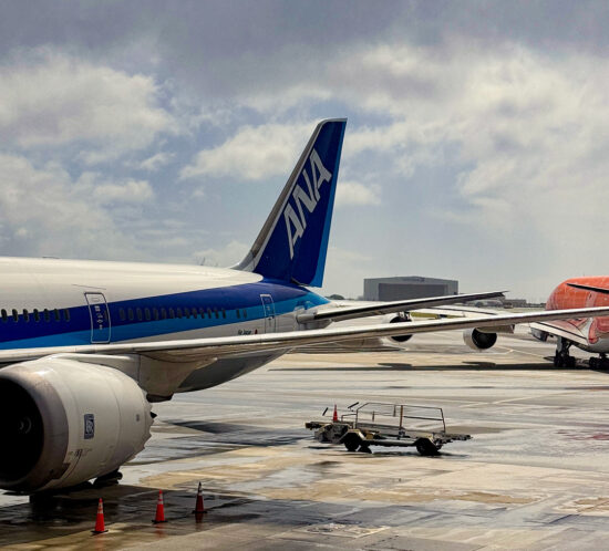 フライトまでの小一時間に。