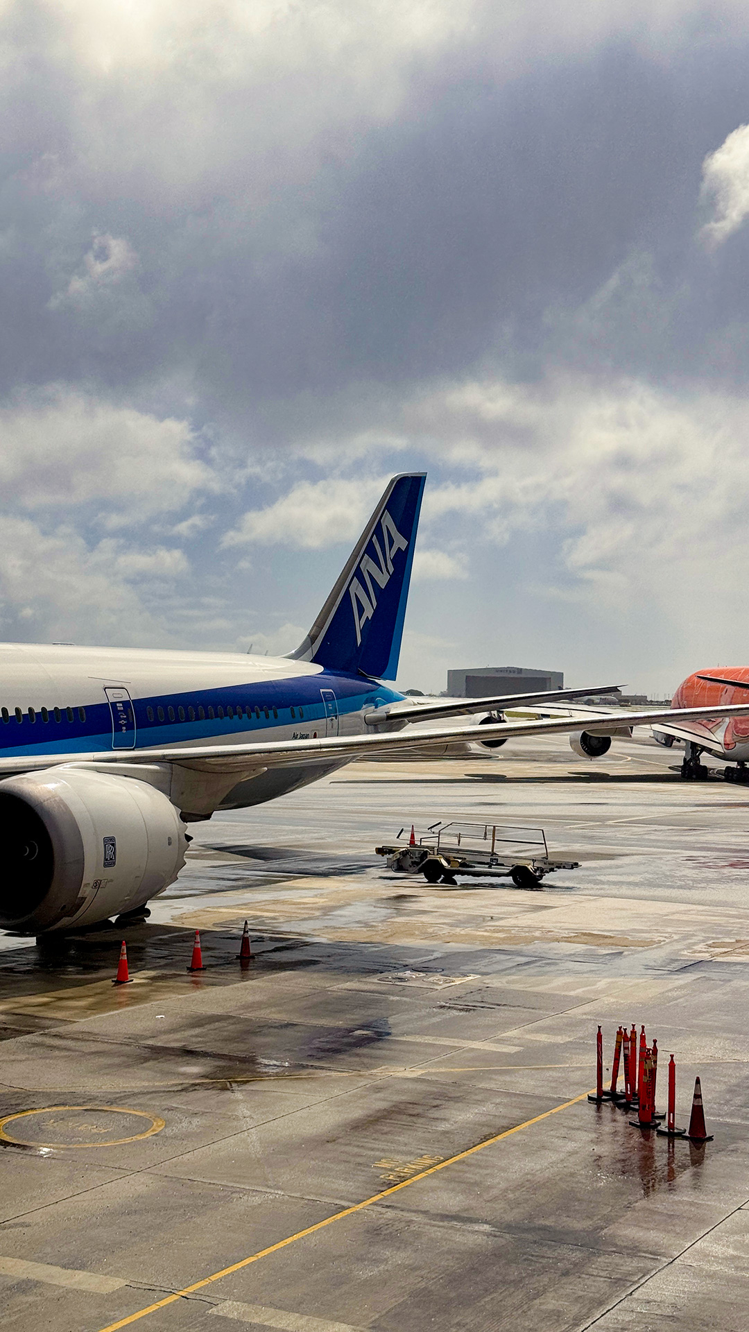 フライトまでの小一時間に。