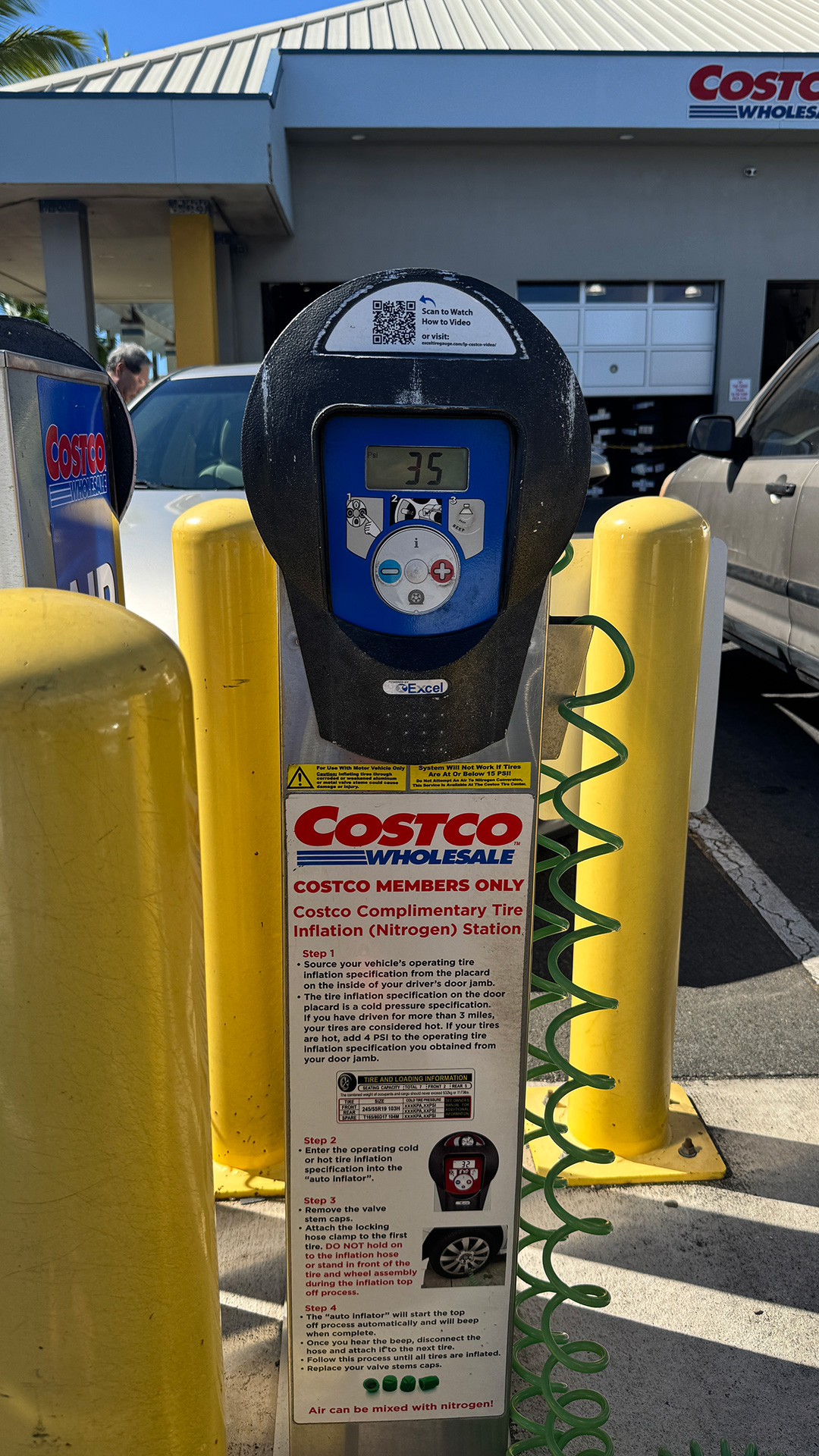 タイヤの空気圧の話。