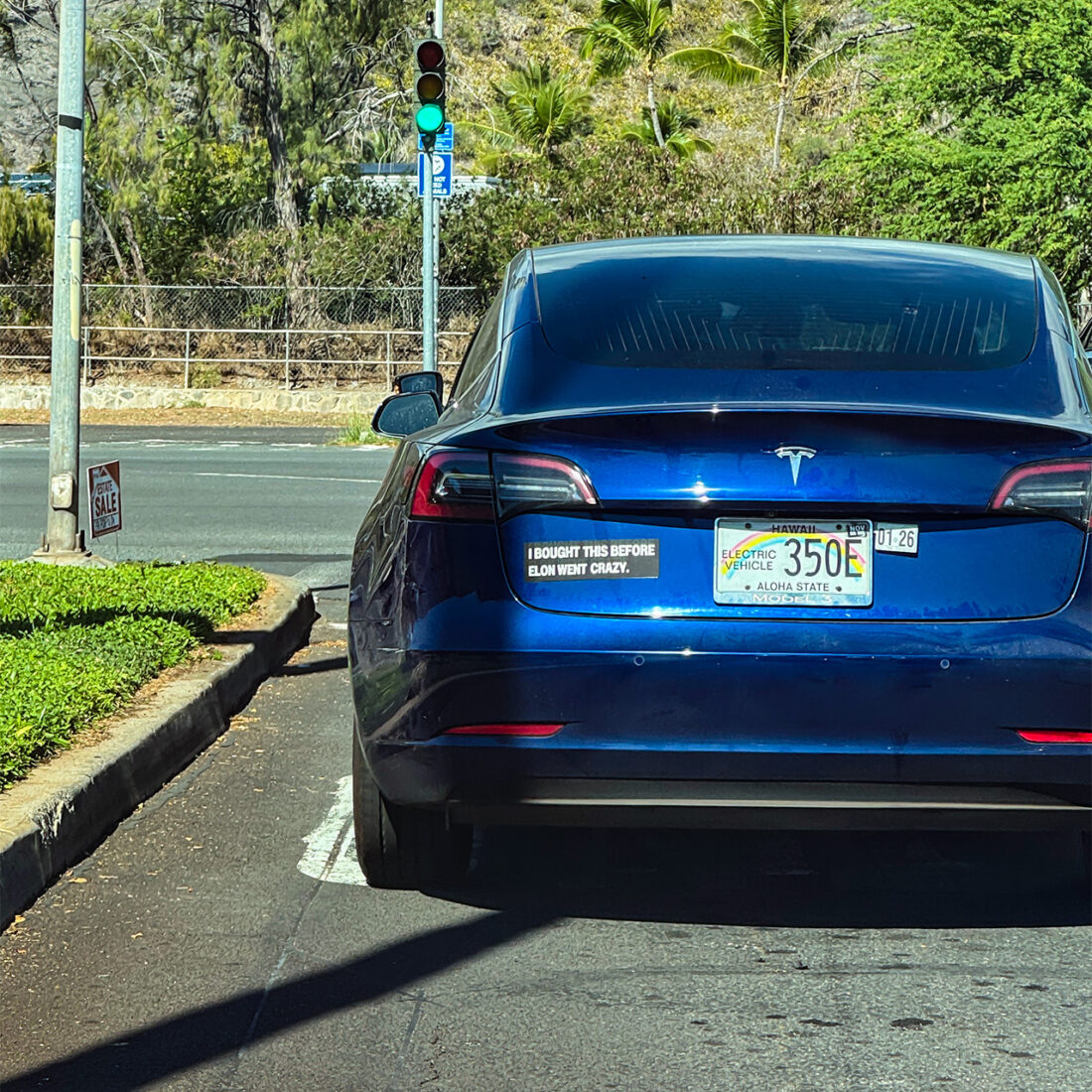 I BOUGHT THIS BEFORE ELON WENT CRAZY