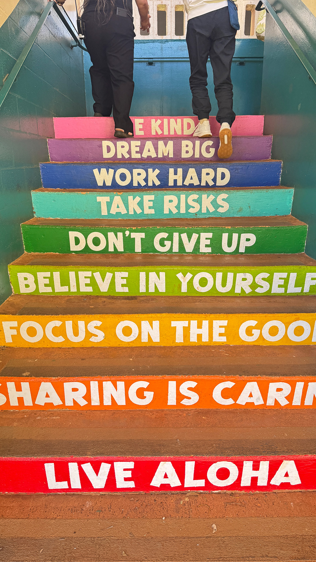 教室の壁からもらった心に響くメッセージ。