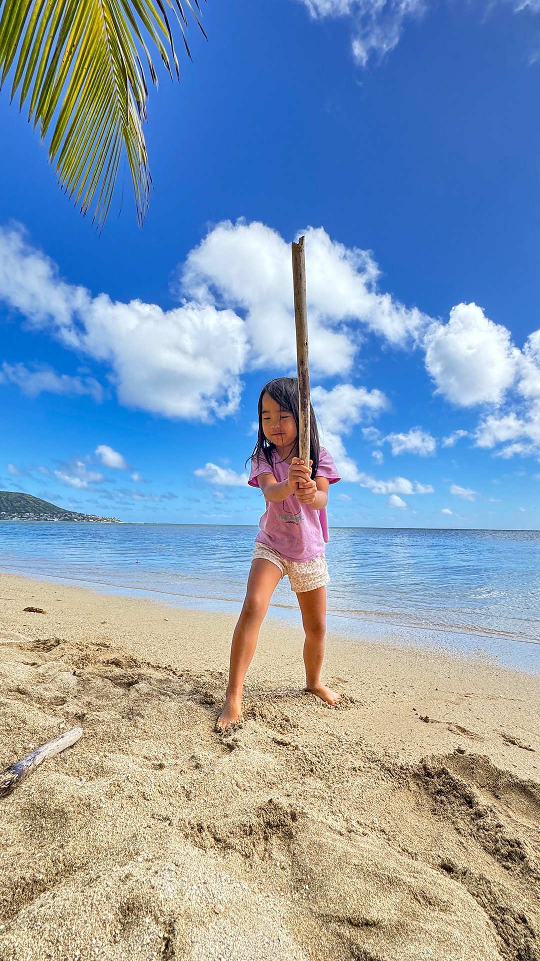 晴天のパイコビーチで道草を少々。