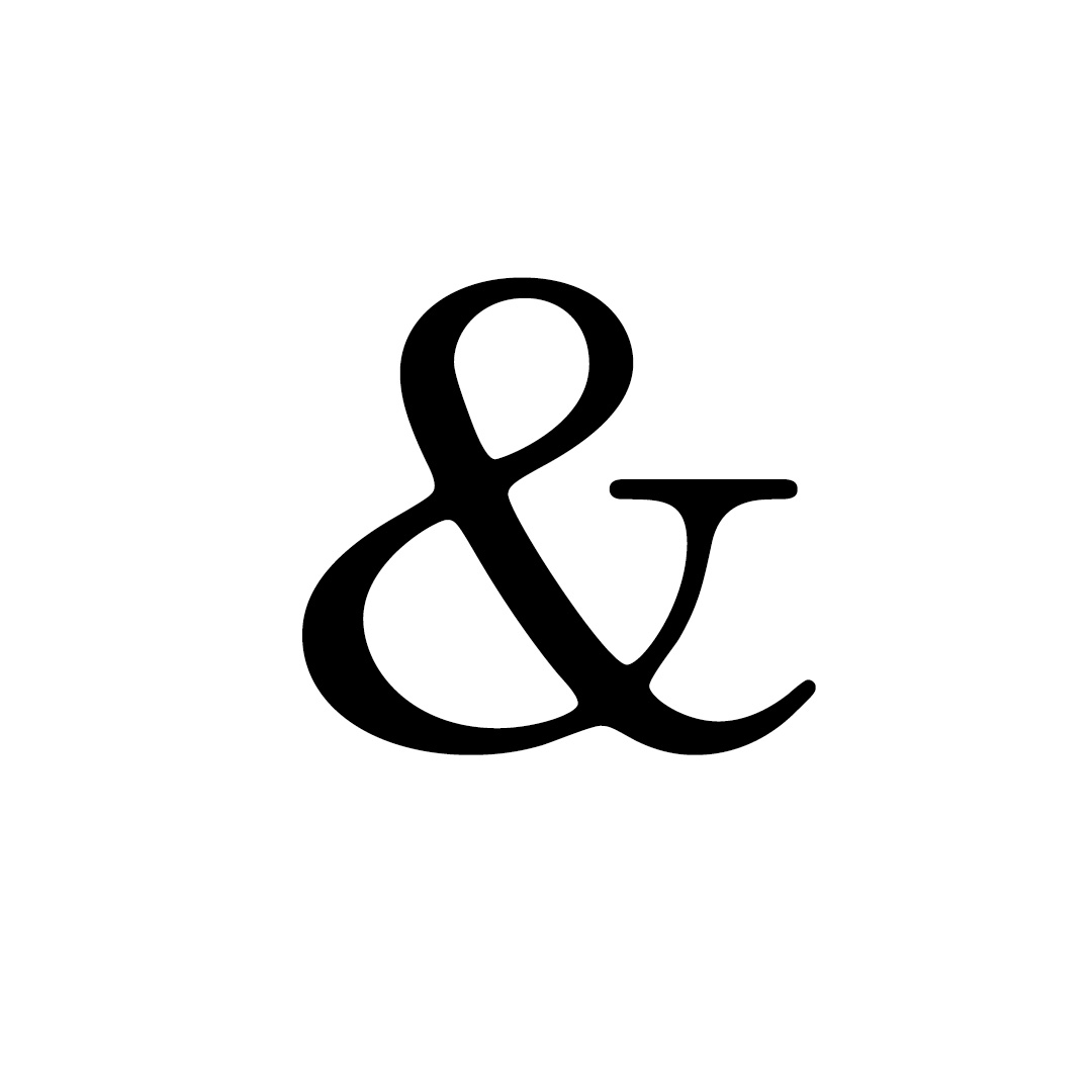 アンパサンド。