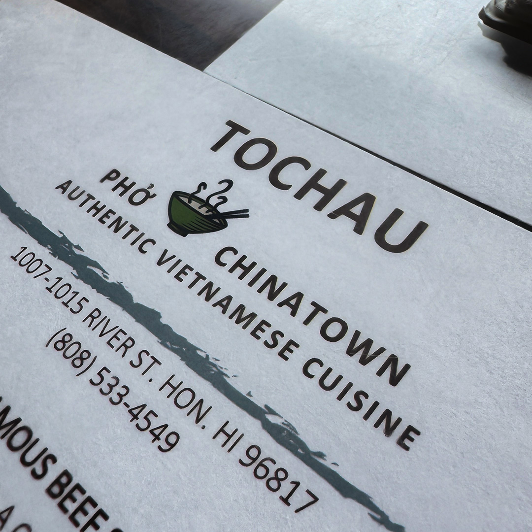 ハワイの人気フォー屋さん、トーチャウの名前の由来は？