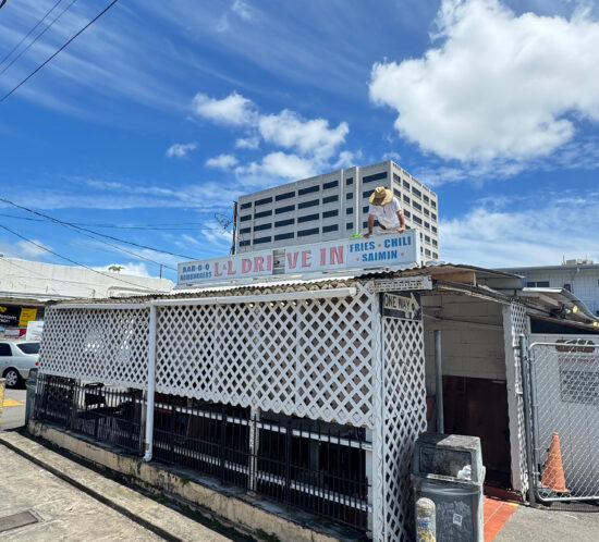 蓋が閉まらないL&L Drive-Innのチキンカットレット